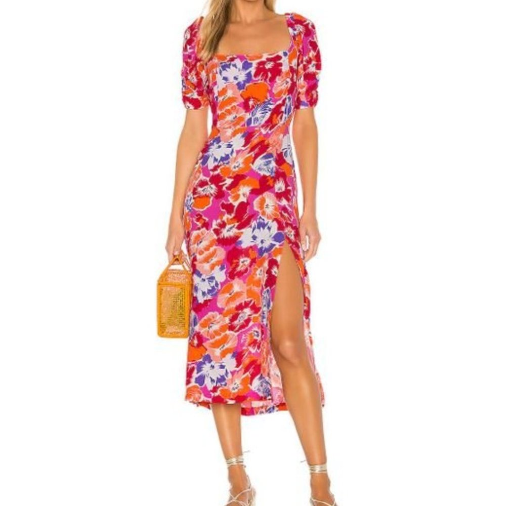 L Space Alissa Super Blooms Midi